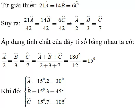 Toán lớp 7 | Lý thuyết - Bài tập Toán 7 có đáp án Bai 1 Tong Ba Goc Cua Mot Tam Giac 7