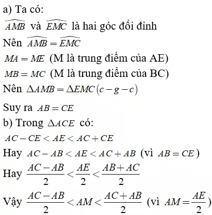 Toán lớp 7 | Lý thuyết - Bài tập Toán 7 có đáp án Bai 3 Quan He Giua Ba Canh Cua Mot Tam Giac Bat Dang Thuc Tam Giac 7