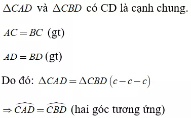 Toán lớp 7 | Lý thuyết - Bài tập Toán 7 có đáp án Bai 3 Truong Hop Bang Nhau Thu Nhat Cua Tam Giac Canh Canh Canh 3