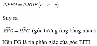 Toán lớp 7 | Lý thuyết - Bài tập Toán 7 có đáp án Bai 3 Truong Hop Bang Nhau Thu Nhat Cua Tam Giac Canh Canh Canh 4