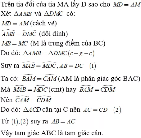 Toán lớp 7 | Lý thuyết - Bài tập Toán 7 có đáp án Bai 6 Tinh Chat Ba Duong Phan Giac Cua Tam Giac 1