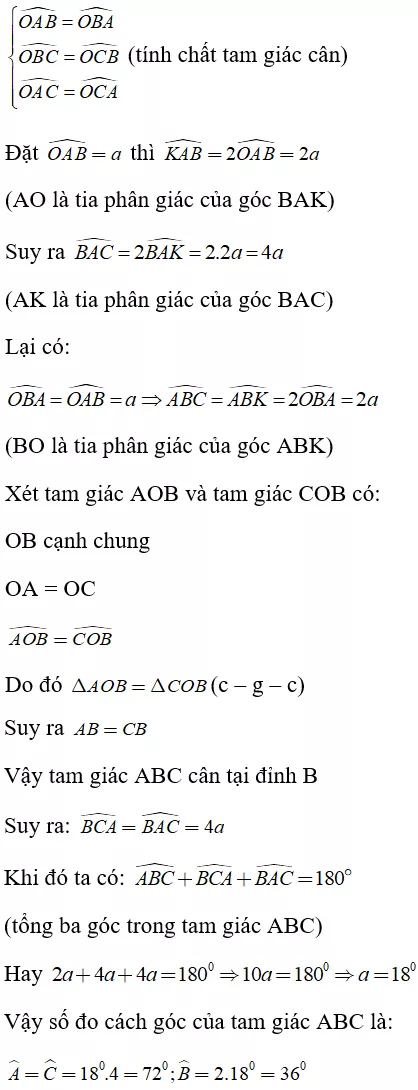 Toán lớp 7 | Lý thuyết - Bài tập Toán 7 có đáp án Bai 8 Tinh Chat Ba Duong Trung Truc Cua Tam Giac 5