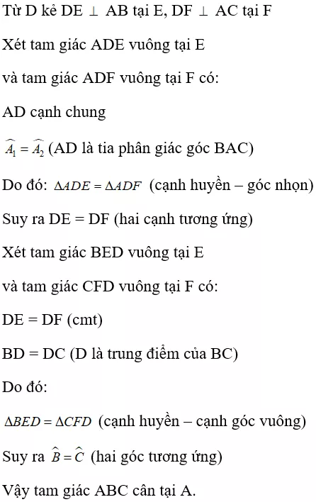 Toán lớp 7 | Lý thuyết - Bài tập Toán 7 có đáp án Bai Tap Cac Truong Hop Bang Nhau Cua Tam Giac Vuong 11