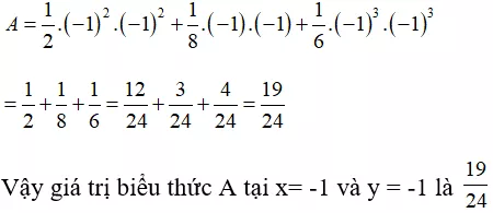 Toán lớp 7 | Lý thuyết - Bài tập Toán 7 có đáp án Bai Tap Cong Tru Da Thuc 12