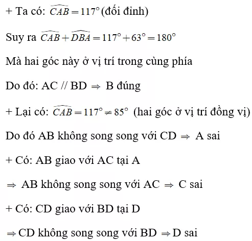 Toán lớp 7 | Lý thuyết - Bài tập Toán 7 có đáp án Bai Tap Hai Duong Thang Song Song 19