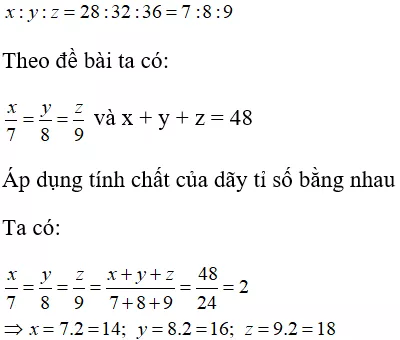 Toán lớp 7 | Lý thuyết - Bài tập Toán 7 có đáp án Bai Tap Mot So Bai Toan Ve Dai Luong Ti Le Thuan 2