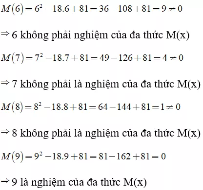 Toán lớp 7 | Lý thuyết - Bài tập Toán 7 có đáp án Bai Tap Nghiem Cua Da Thuc Mot Bien 1