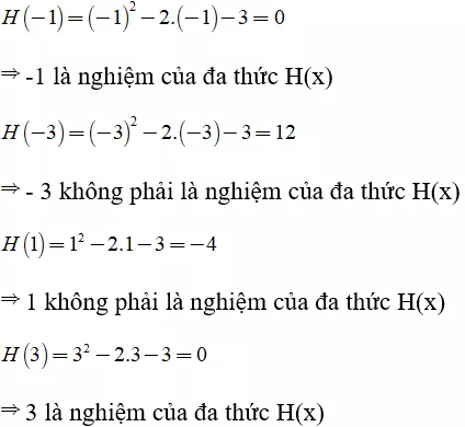 Toán lớp 7 | Lý thuyết - Bài tập Toán 7 có đáp án Bai Tap Nghiem Cua Da Thuc Mot Bien 2