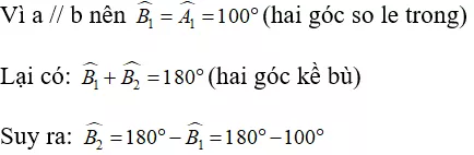 Toán lớp 7 | Lý thuyết - Bài tập Toán 7 có đáp án Bai Tap Tien De O Clit Ve Duong Thang Song Song 4