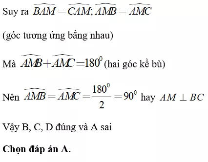 Trắc nghiệm Chương 2 Hình Học 7 (Phần 1) - Bài tập Toán lớp 7 chọn lọc có đáp án, lời giải chi tiết Bai Tap Tong Hop Chuong 2 Phan 1 Hinh Hoc 27