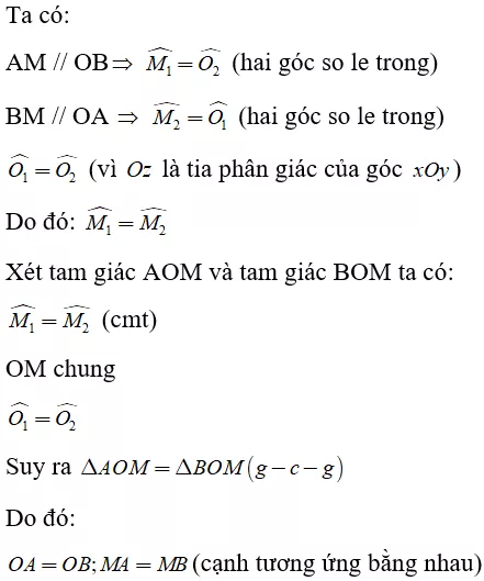 Toán lớp 7 | Lý thuyết - Bài tập Toán 7 có đáp án Bai Tap Truong Hop Bang Nhau Thu Ba Cua Tam Giac Goc Canh Goc 1