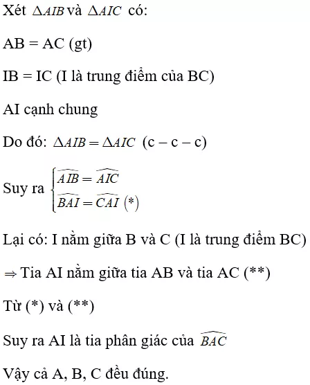 Toán lớp 7 | Lý thuyết - Bài tập Toán 7 có đáp án Bai Tap Truong Hop Bang Nhau Thu Nhat Cua Tam Giac Canh Canh Canh 2