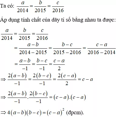 Cách chứng minh tỉ lệ thức lớp 7 cực hay, chi tiết | Toán lớp 7 Cach Chung Minh Ti Le Thuc Lop 7 A23