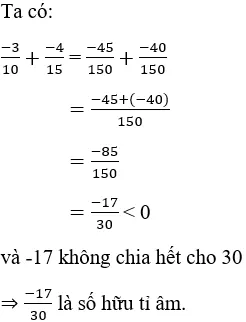 Cách cộng trừ số hữu tỉ cực hay, chi tiết | Toán lớp 7 Cach Cong Tru So Huu Ti Cuc Hay A10