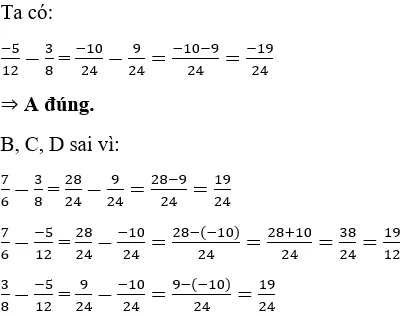 Cách cộng trừ số hữu tỉ cực hay, chi tiết | Toán lớp 7 Cach Cong Tru So Huu Ti Cuc Hay A13