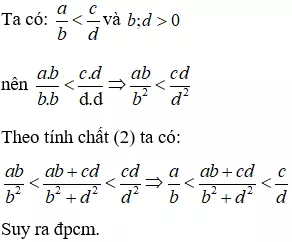 Cách giải bài tập chứng minh bất đẳng thức lớp 7 sử dụng tính chất của tỉ lệ thức | Toán lớp 7 Cach Giai Bai Tap Chung Minh Bat Dang Thuc A12