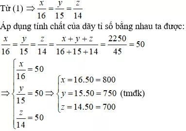 Cách giải bài toán chia tỉ lệ lớp 7 cực hay, chi tiết | Toán lớp 7 Cach Giai Bai Toan Chia Ti Le A08