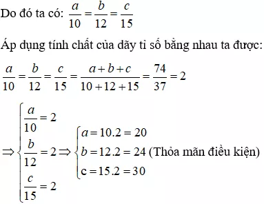 Cách giải bài toán chia tỉ lệ lớp 7 cực hay, chi tiết | Toán lớp 7 Cach Giai Bai Toan Chia Ti Le A19