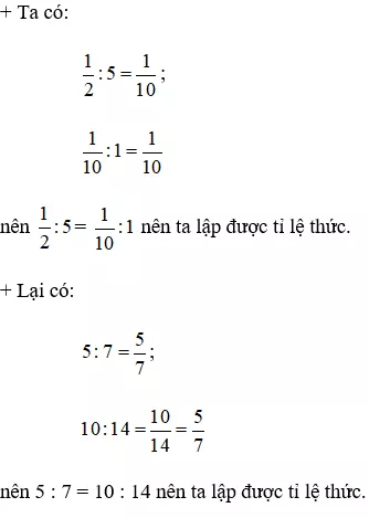 Cách lập tỉ lệ thức từ các số đã cho cực hay, chi tiết | Toán lớp 7 Cach Lap Ti Le Thuc Tu Cac So Da Cho A21