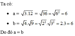 Cách so sánh các căn bậc hai cực hay, chi tiết | Toán lớp 7 Cach So Sanh Cac Can Bac Hai A16