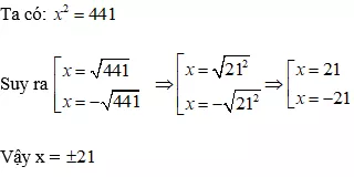 Cách tìm căn bậc hai của một số cho trước cực hay, chi tiết | Toán lớp 7 Cach Tim Can Bac Hai Cua Mot So Cho Truoc A21