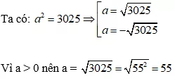 Cách tìm căn bậc hai của một số cho trước cực hay, chi tiết | Toán lớp 7 Cach Tim Can Bac Hai Cua Mot So Cho Truoc A22