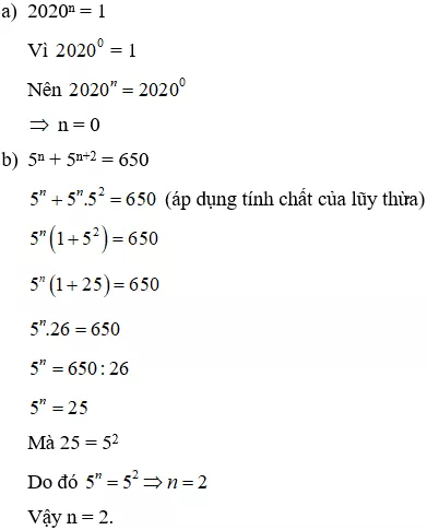 Cách tìm cơ số, số mũ của lũy thừa của một số hữu tỉ cực hay, chi tiết | Toán lớp 7 Cach Tim Co So So Mu Cua Luy Thua A03