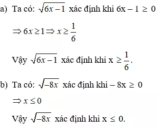 Cách tìm điều kiện xác định của biểu thức dưới dấu căn cực hay, chi tiết | Toán lớp 7 Cach Tim Dieu Kien Xac Dinh Bieu Thuc Duoi Dau A03