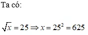 Cách tìm một số khi biết căn bậc hai của nó cực hay, chi tiết | Toán lớp 7 Cach Tim Mot So Khi Biet Can Bac Hai A09