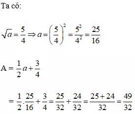 Cách tìm một số khi biết căn bậc hai của nó cực hay, chi tiết | Toán lớp 7 Cach Tim Mot So Khi Biet Can Bac Hai A12