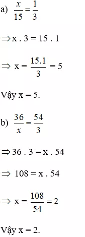 Cách tìm x trong tỉ lệ thức lớp 7 cực hay, chi tiết | Toán lớp 7 Cach Tim X Trong Ti Le Thuc Lop 7 A03