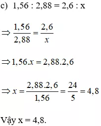 Cách tìm x trong tỉ lệ thức lớp 7 cực hay, chi tiết | Toán lớp 7 Cach Tim X Trong Ti Le Thuc Lop 7 A04