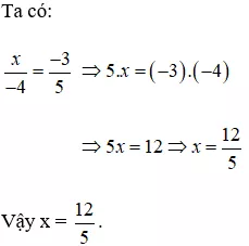 Cách tìm x trong tỉ lệ thức lớp 7 cực hay, chi tiết | Toán lớp 7 Cach Tim X Trong Ti Le Thuc Lop 7 A10