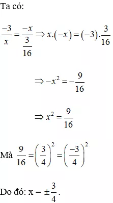 Cách tìm x trong tỉ lệ thức lớp 7 cực hay, chi tiết | Toán lớp 7 Cach Tim X Trong Ti Le Thuc Lop 7 A16