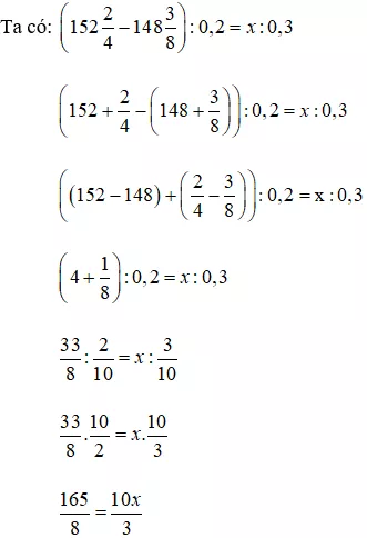Cách tìm x trong tỉ lệ thức lớp 7 cực hay, chi tiết | Toán lớp 7 Cach Tim X Trong Ti Le Thuc Lop 7 A23