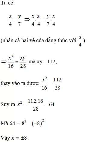 Cách tìm x trong tỉ lệ thức lớp 7 cực hay, chi tiết | Toán lớp 7 Cach Tim X Trong Ti Le Thuc Lop 7 A34