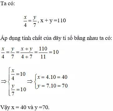 Cách tìm x, y trong dãy tỉ số bằng nhau cực hay, chi tiết | Toán lớp 7 Cach Tim X Y Trong Day Ti So Bang Nhau A03