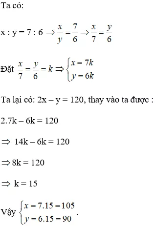 Cách tìm x, y trong dãy tỉ số bằng nhau cực hay, chi tiết | Toán lớp 7 Cach Tim X Y Trong Day Ti So Bang Nhau A15