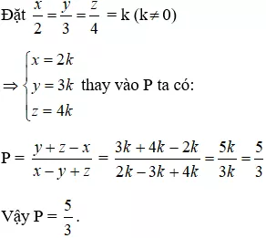 Cách tính giá trị biểu thức khi cho dãy tỉ số bằng nhau cực hay, chi tiết | Toán lớp 7 Cach Tinh Gia Tri Bieu Thuc Day Ti So A07