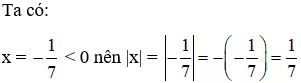Cách tính giá trị tuyệt đối của một số hữu tỉ cực hay, chi tiết | Toán lớp 7 Cach Tinh Gia Tri Tuyet Doi Cua Mot A12