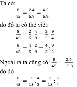 Cách viết một số hữu tỉ dưới dạng tích, thương của hai số hữu tỉ cực hay, chi tiết | Toán lớp 7 Cach Viet Mot So Huu Ti Duoi Dang Tich Thuong A12