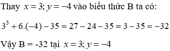 Trắc nghiệm Giá trị của một biểu thức đại số Gia Tri Cua Mot Bieu Thuc Dai So A04