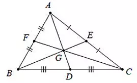 Toán lớp 7 | Lý thuyết - Bài tập Toán 7 có đáp án Ly Thuyet Tinh Chat Ba Duong Trung Tuyen Cua Tam Giac 3