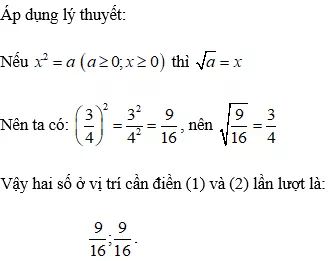 Mối liên hệ giữa lũy thừa bậc hai và căn bậc hai cực hay, chi tiết | Toán lớp 7 Moi Lien He Giua Luy Thua Can Bac Hai A12