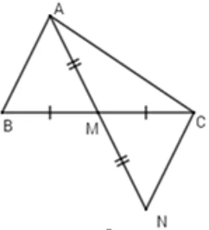Trắc nghiệm Quan hệ giữa ba cạnh của một tam giác. Bất đẳng thức tam giác Quan He Giua Ba Canh Cua Mot Tam Giac A25