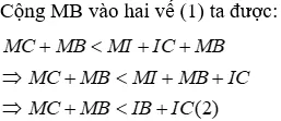 Trắc nghiệm Quan hệ giữa ba cạnh của một tam giác. Bất đẳng thức tam giác Quan He Giua Ba Canh Cua Mot Tam Giac A36