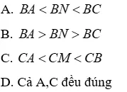 Trắc nghiệm Quan hệ giữa đường vuông góc và đường xiên, đường xiên và hình chiếu Quan He Giua Duong Vuong Goc Va Duong Xien A37