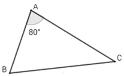 Trắc nghiệm Quan hệ giữa góc và cạnh đối diện trong một tam giác Quan He Giua Goc Va Canh Doi Dien A22