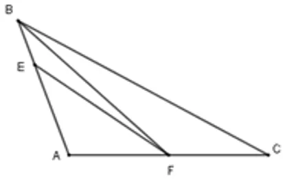 Trắc nghiệm Quan hệ giữa góc và cạnh đối diện trong một tam giác Quan He Giua Goc Va Canh Doi Dien A44