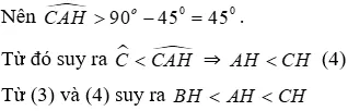 Trắc nghiệm Quan hệ giữa góc và cạnh đối diện trong một tam giác Quan He Giua Goc Va Canh Doi Dien A51